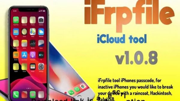 iFrpfile all in one tool v1.0.8 Untethered Bypass iCloud iOS