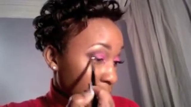 Bright Pink Smokey Eye using NYX & MAC смотреть онлайн