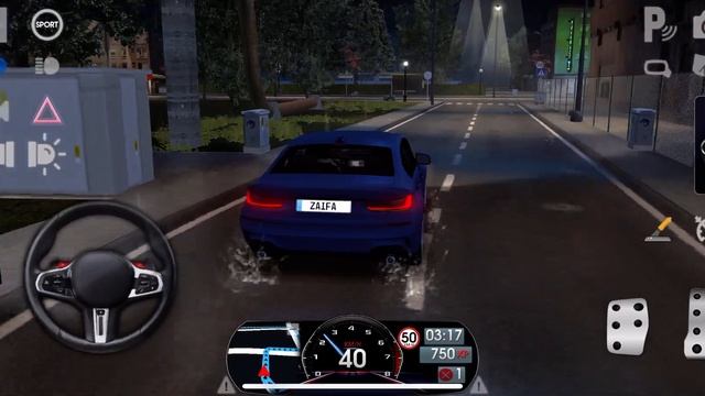 Driving school mission 6 in paris|bmw|level 6|parisDriving game|iphone 13 pro max|driving in night смотреть онлайн