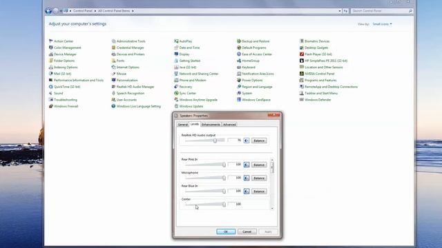 Setting up a CA Speaker System with Windows 7 | Cyber Acoustics смотреть онлайн