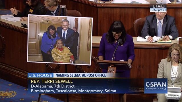 Congresswoman Terri Sewell Names Selma Post Office in Honor of Amelia Boynton Robinson смотреть онлайн