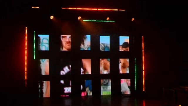 Martin MAC and Hippotizer LED Demo Light Show смотреть онлайн