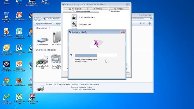 Como Hacer Limpieza De Cabezales Impresora Epson
