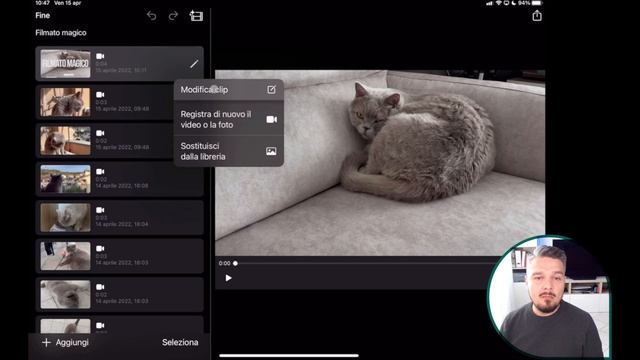 Novità: FILMATO MAGICO su iMovie 3.0 per iPad смотреть онлайн
