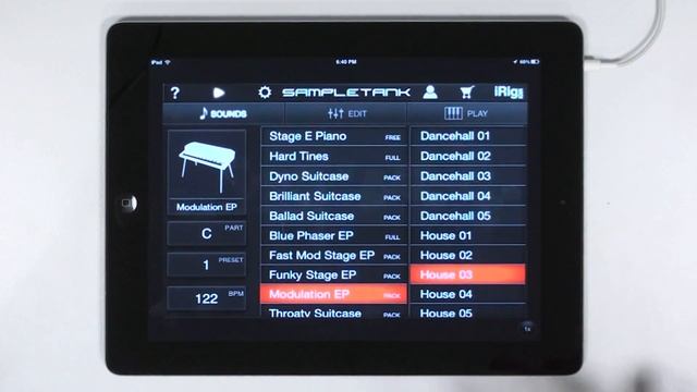 Grooves with SampleTank for iPhone / iPod touch - 1 смотреть онлайн