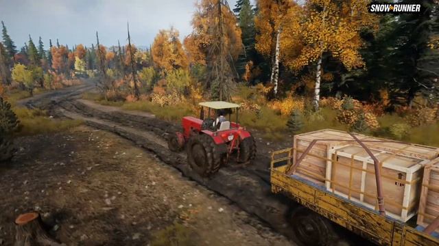 New Tractor Z522 Turbo In SnowRunner Season 10 @TIKUS19 смотреть онлайн