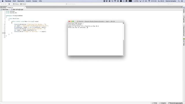 How To Access The Filesystem On Mac OS X With C# (.NET) смотреть онлайн