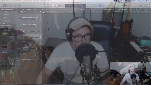 LIVESTREAM A MUSICAL PERFORMANCE - USING LOGIC X, BLACKHOLE, OBS pt.2 смотреть онлайн