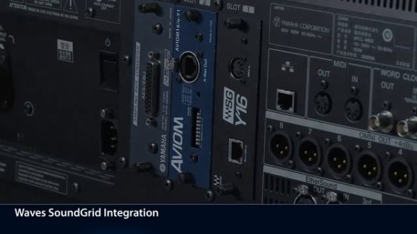 Waves SoundGrid Integration