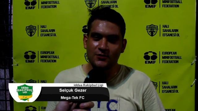 Selçuk Gezer - Mega-Tek Maç Sonu Röportaj / iddaa Rakipbul Ligi 2017 смотреть онлайн