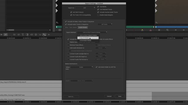 Let's Edit with Media Composer - Sending Sessions to ProTools смотреть онлайн