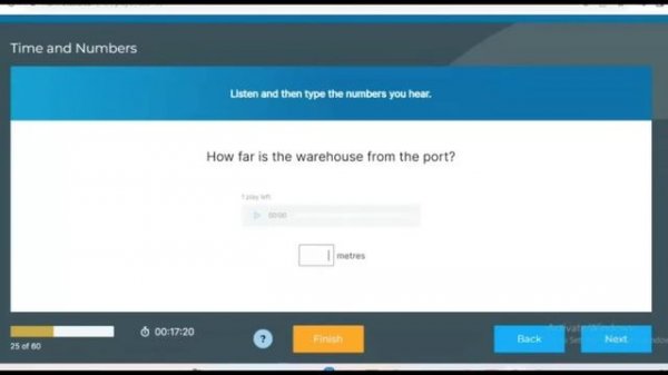 Marlins Test for Seafarer Score 96%