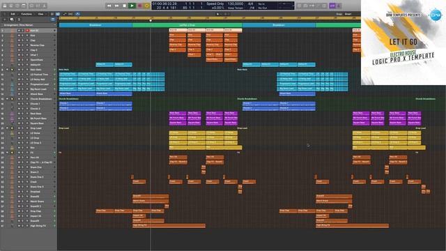 Logic Pro X Template Let it go ( Electro House ) #logicproxtemplate #logicprox #logicpro смотреть онлайн