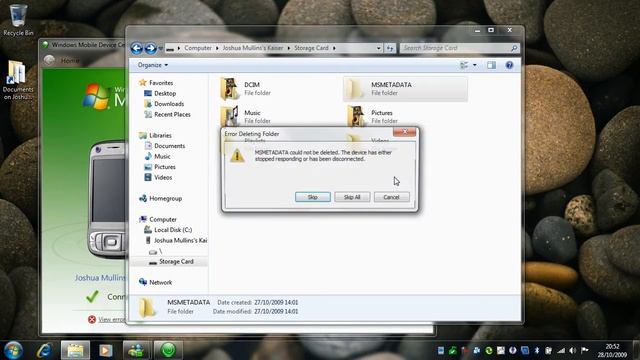 Repairing The Windows Media Library - Windows Mobile 6.1 Professional смотреть онлайн