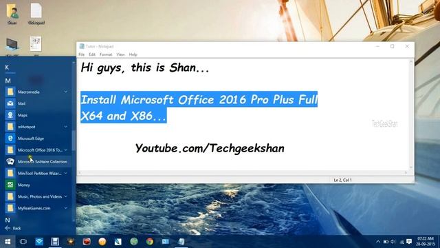 Guide to Install Microsoft Office 2016 pro plus full[ISO][22 SEP] смотреть онлайн