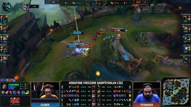Final: Royal Bandits ( RB ) vs Bahçeşehir SuperMassive ( SUP ) 2. Maç Özeti | #TBF2018 смотреть онлайн