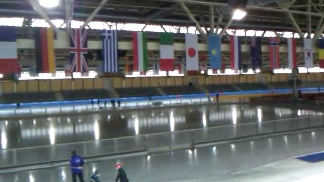 Jenny Wolf vs. Nico Dorsch 500m - Qualification for WC Sprint 2010 [JPN] смотреть онлайн