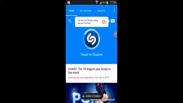 SHAZAM müzik bulma ANDROID смотреть онлайн