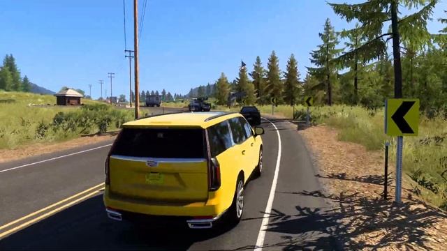 Cadillac Escalad_ American Truck Simulator, PC смотреть онлайн