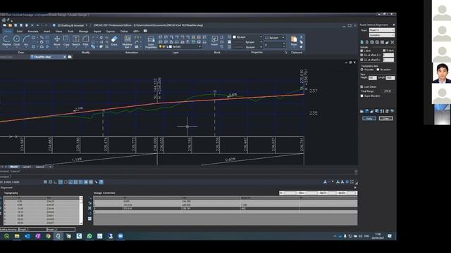 ZWCAD Civil for beginners - third lesson смотреть онлайн