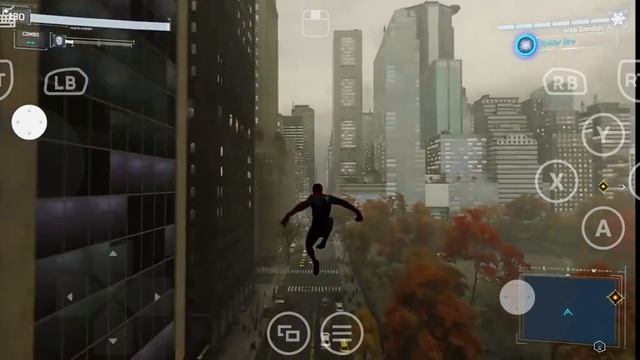 MARVELS SPIDER MAN 50FPS GAMEPLAY ON ANDROID | FREE ROAM | смотреть онлайн