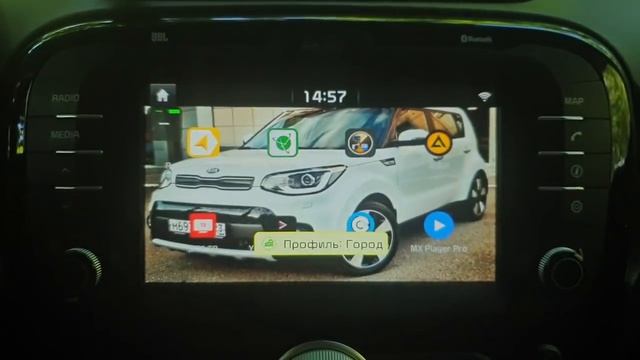 Отзыв об альтернативной прошивке Kia Soul PS 2016 - 2018 года с ШГУ LAN60xx Яндекс, Навител, Youtube смотреть онлайн