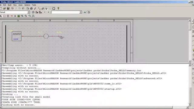 LadderWork For 8051__РКС для микроконтроллеров 8051 (Часть 1)