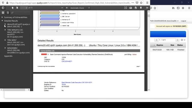 Qualysguard || Reporting and scheduling смотреть онлайн