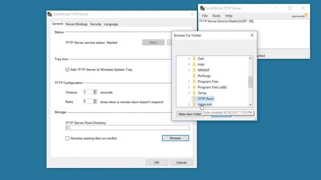 Free Tool for Network File Transfers - SolarWinds TFTP Server Tutorial смотреть онлайн