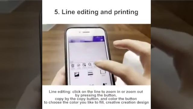 Pekoko Portable Color Inkjet Printer Handheld Printer Support 1200dpi Wireless Connection смотреть онлайн