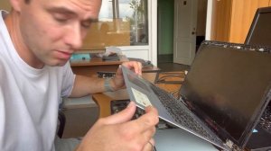 Замена шлейфа и крышки экрана на Asus X542U. Рукожоп в деле! Озон прислал мертвый шлейф..