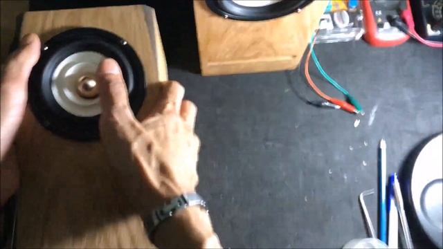 DIY. Full range 4" + PJ.Miaolai M8 Power Amp. смотреть онлайн
