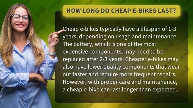 How long do cheap e-bikes last? смотреть онлайн