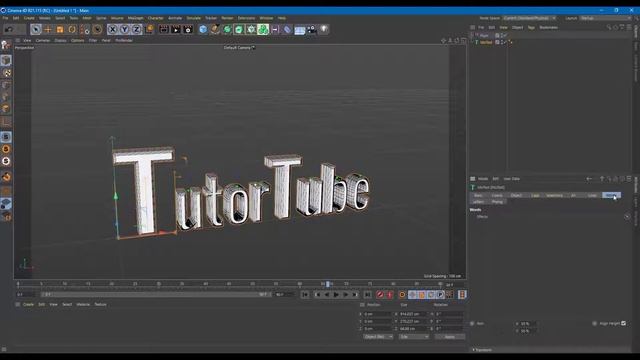 Cinema 4D Tutorial - Lesson 50 - MoText смотреть онлайн