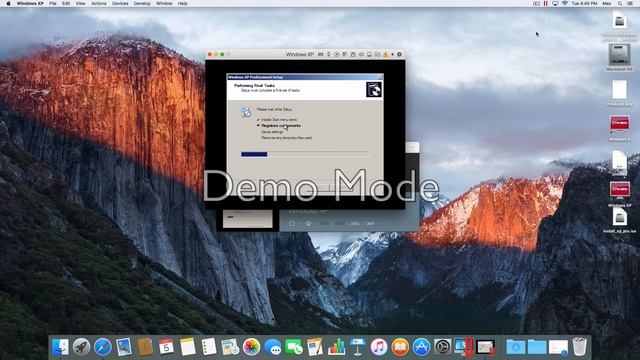 How to Install Windows XP on Mac OS 10.11 With Parallels смотреть онлайн