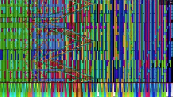 [{Black Midi}] Bad Apple!! 12.83 Million [Legit Run]