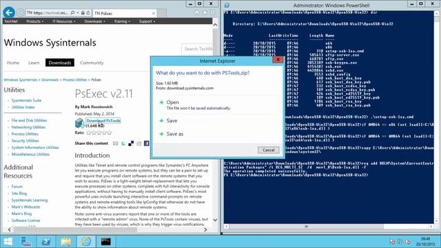 SSH Access Windows Server 2012 смотреть онлайн