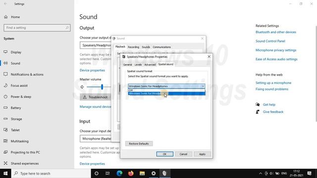 Windows 10 Sound Settings - Windows 10 Output/Input Sounds - Learn All About Sound Settings In Win1 смотреть онлайн
