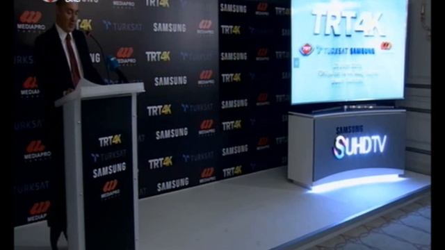 TRT - Samsung - 4K ilk yayın Basın Toplantısı смотреть онлайн