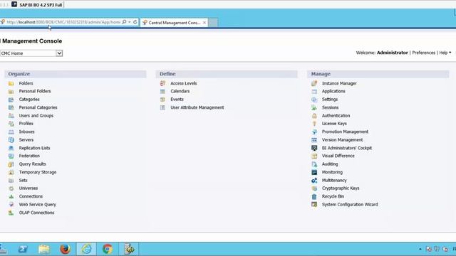 Desktop Compatibility Pack with SAP BI 4.2 SP3 CMS смотреть онлайн