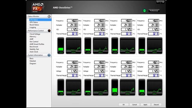 AMD OverDrive with FX-8350 @4.8 GHz смотреть онлайн
