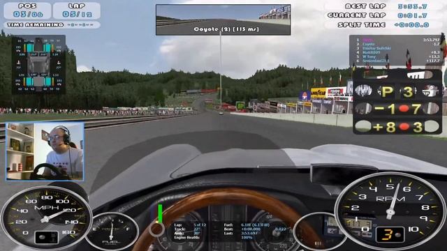 Aston Martin DBR1 @ 60s Spa-Francorchamps - GT Legends смотреть онлайн