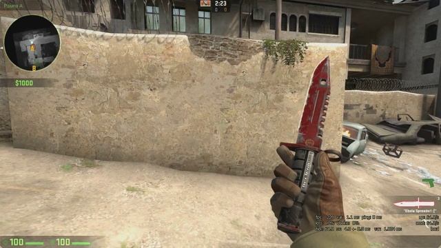 ★ StatTrak™ M9 Bayonet | Crimson Web (Well-Worn) смотреть онлайн
