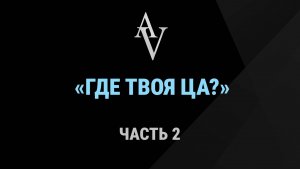 Где твоя ЦА? Часть 2