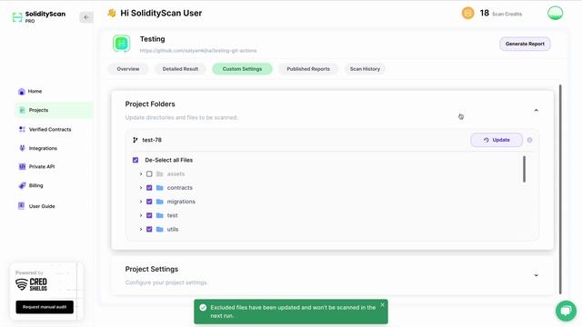 Enable Github actions to facilitate continuous security using SolidityScan смотреть онлайн