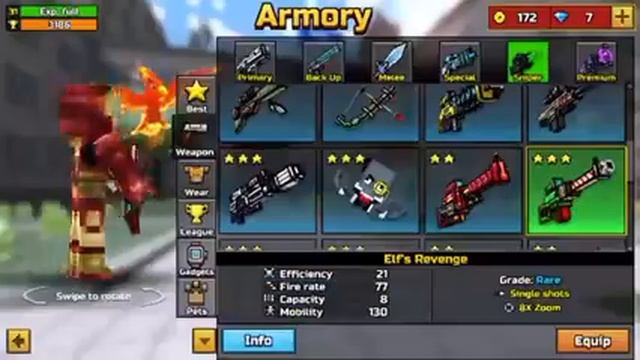 Pixel gun 3D iCloud hack Idks смотреть онлайн