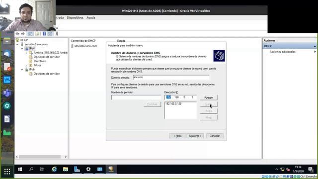 Servidor DHCP en Windows Server 2019 смотреть онлайн