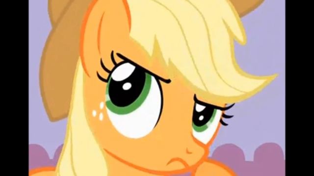 Apple Jack say : Fluttershy love Big Mac ! смотреть онлайн