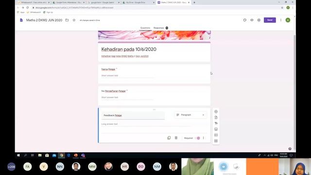 GOOGLE FORM - ATTENDANCE смотреть онлайн