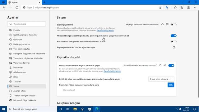 Microsoft EDGE arka planda çalışmaya devam ediyor смотреть онлайн
